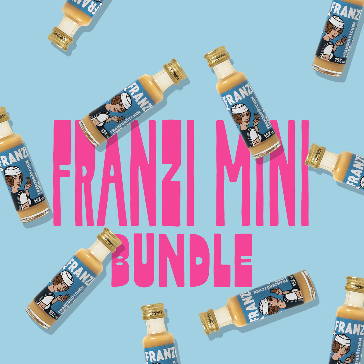 Franzi Mini Bundle (10er Set) | Franzbrötchenlikör für die ganze Runde