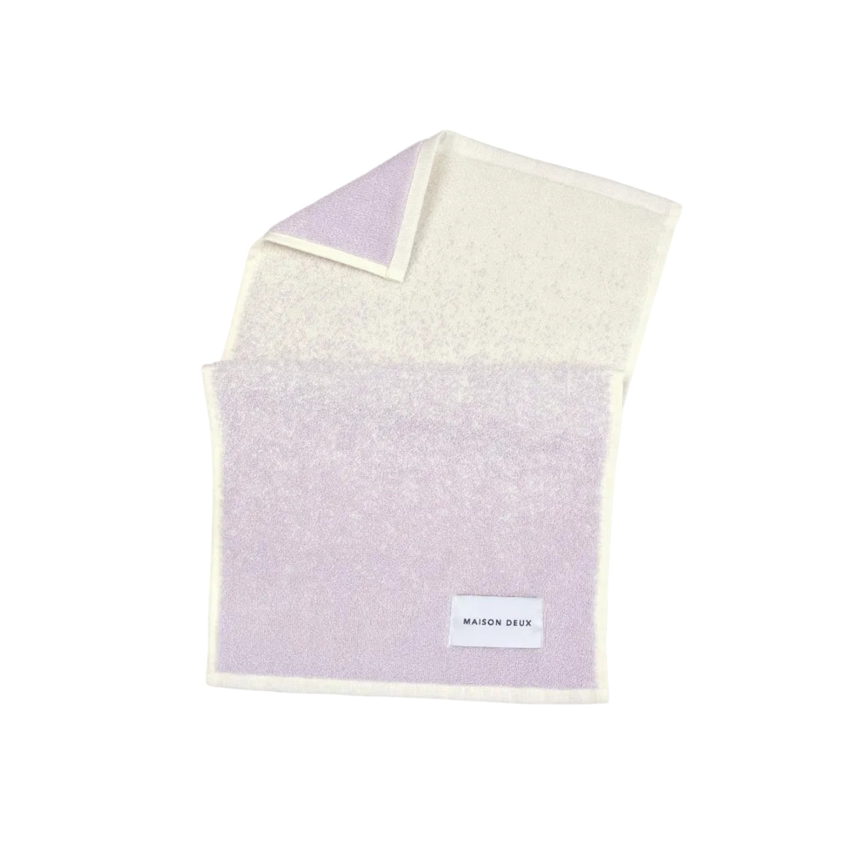 Gästehandtuch “Gradient Lilac Vanilla” 30x50 cm | Maison Deux