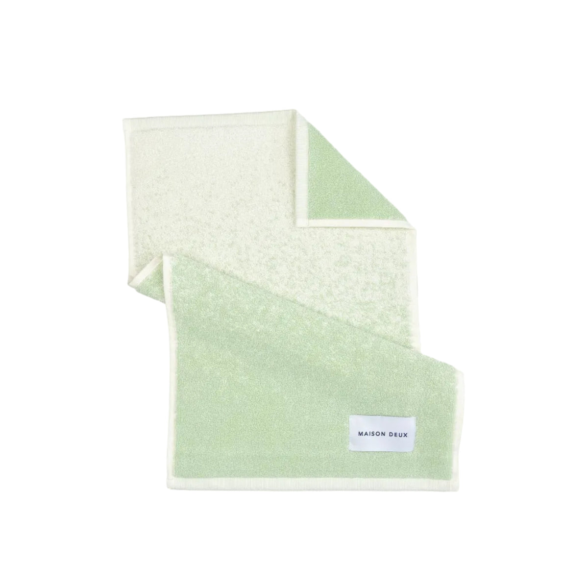 Gästehandtuch “Gradient Sage Vanilla” 30x50 cm | Maison Deux