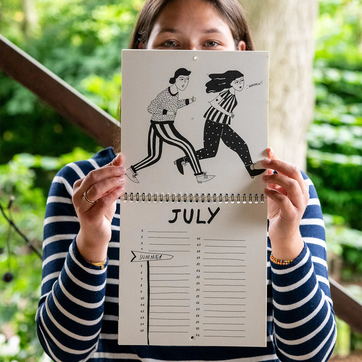 helen b Geburtstagskalender helen b „Party Lovers“ | Illustrationen von Helen Blanchaert