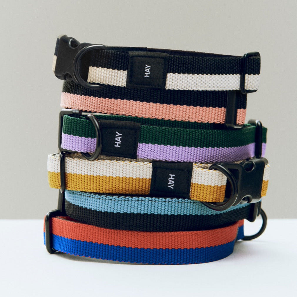 HAY Hundeleine „Flat Pink & Black (M/L)“ | Knallig & alltagstauglich | HAY Dogs
