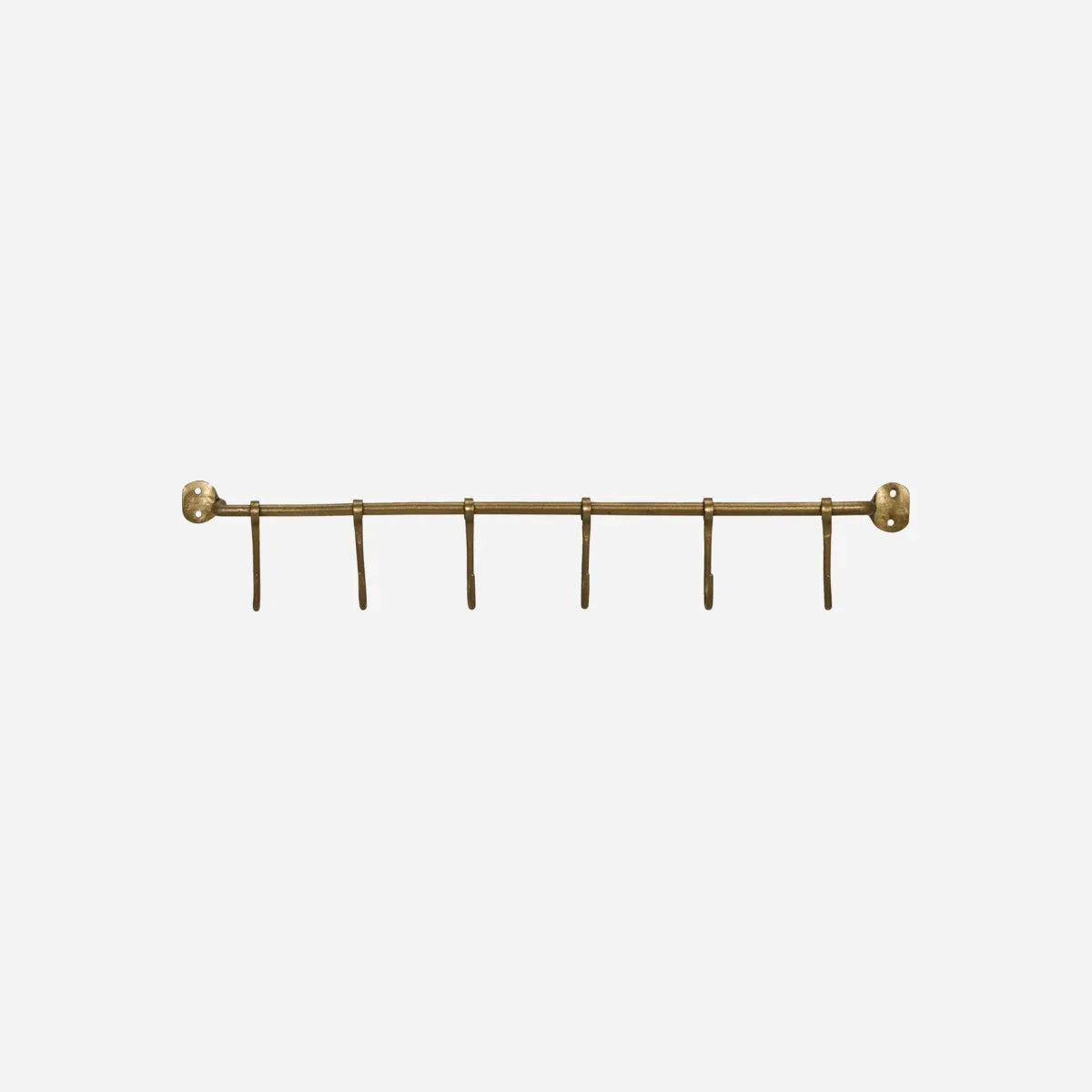 Hakenleiste “Hooks” Messing | Stilvolle Aufbewahrung | House Doctor