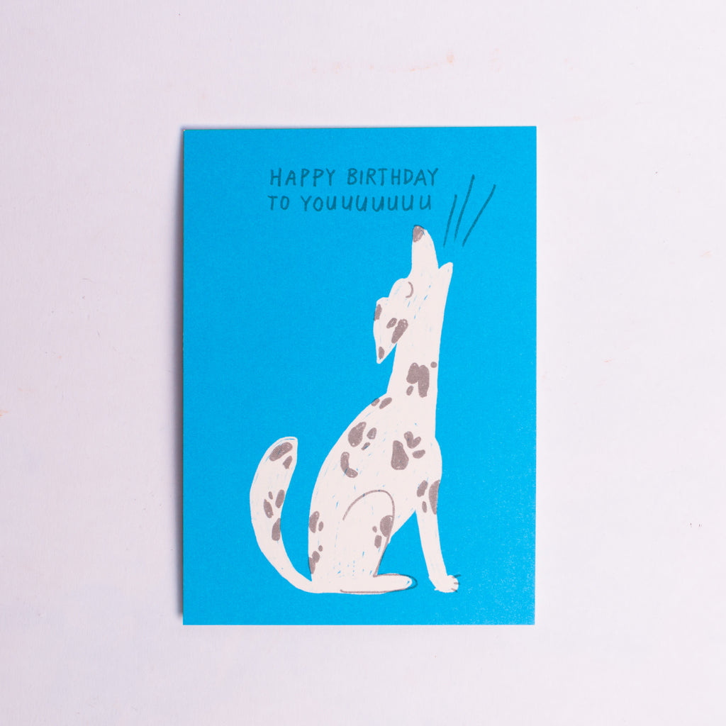 Edition SCHEE Postkarte Edition SCHEE "Happy Birthday to Youuu" | Bunte DIN A6 Karte
