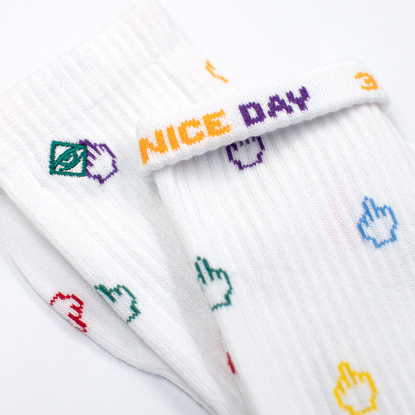 J.Clay Socken "Have a nice day" | Coole Socke mit Spruch | J.Clay