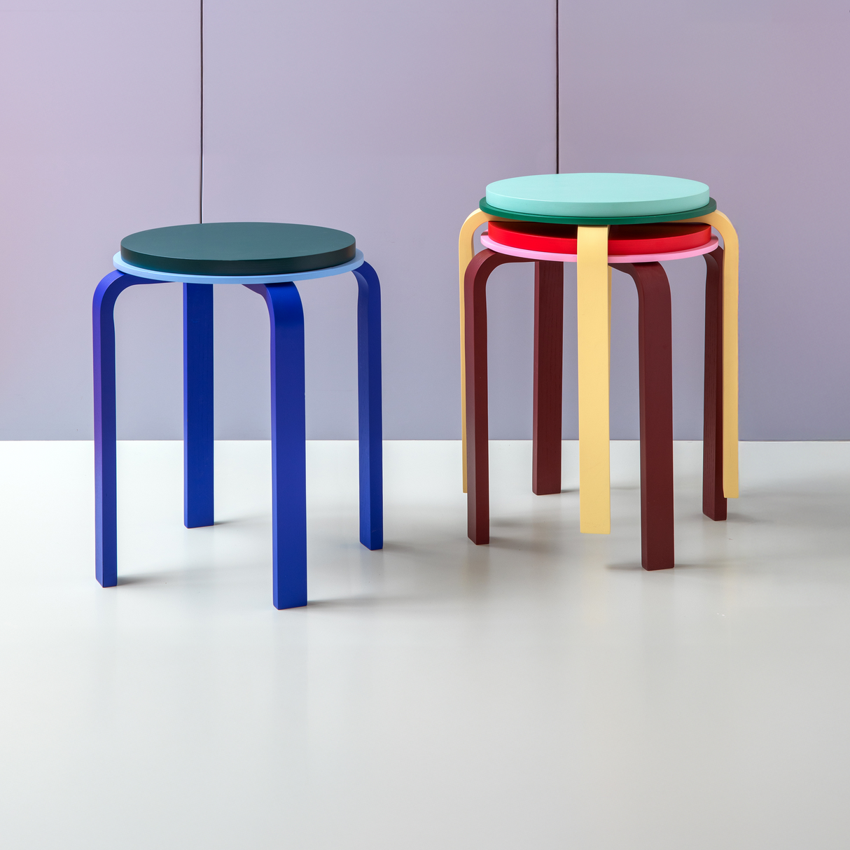 Remember Hocker Remember "Max" | Red | Bunt & Vielseitig