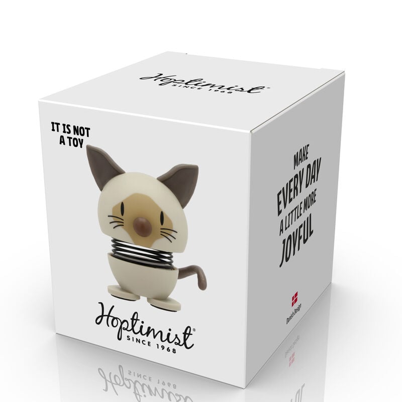 Hoptimist Hoptimist “Cat Siamese” XS | Wippende Designfigur | Hoptimist