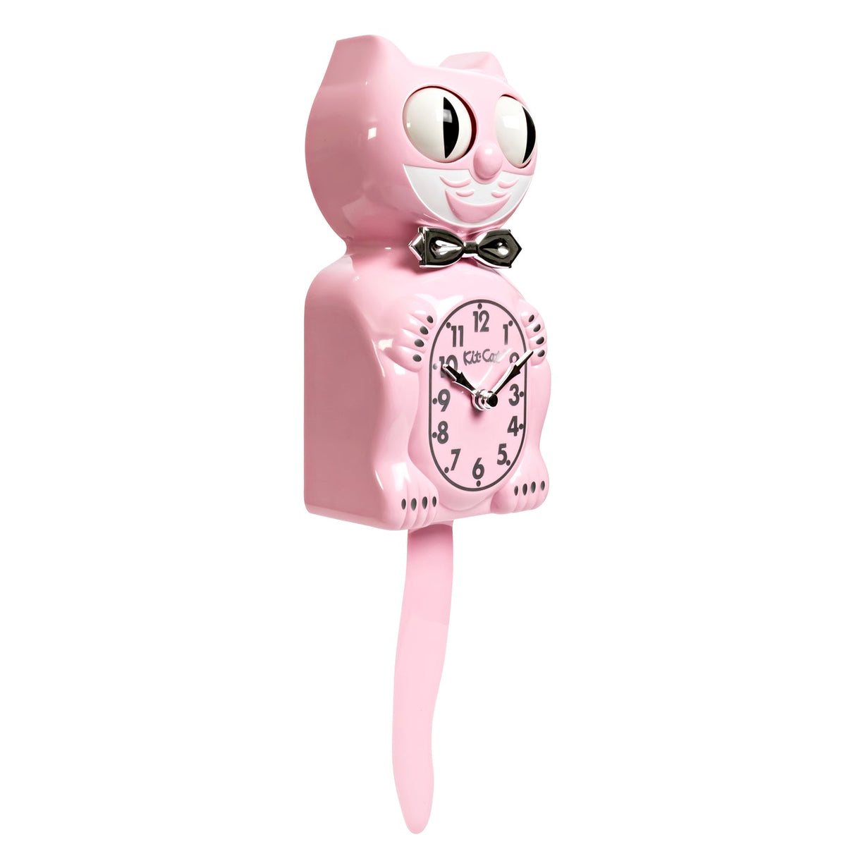 Kit-Cat Clock Wanduhr „Retro Kit Cat Clock Pink“ | Kultige Uhr | Kit-Cat Clock