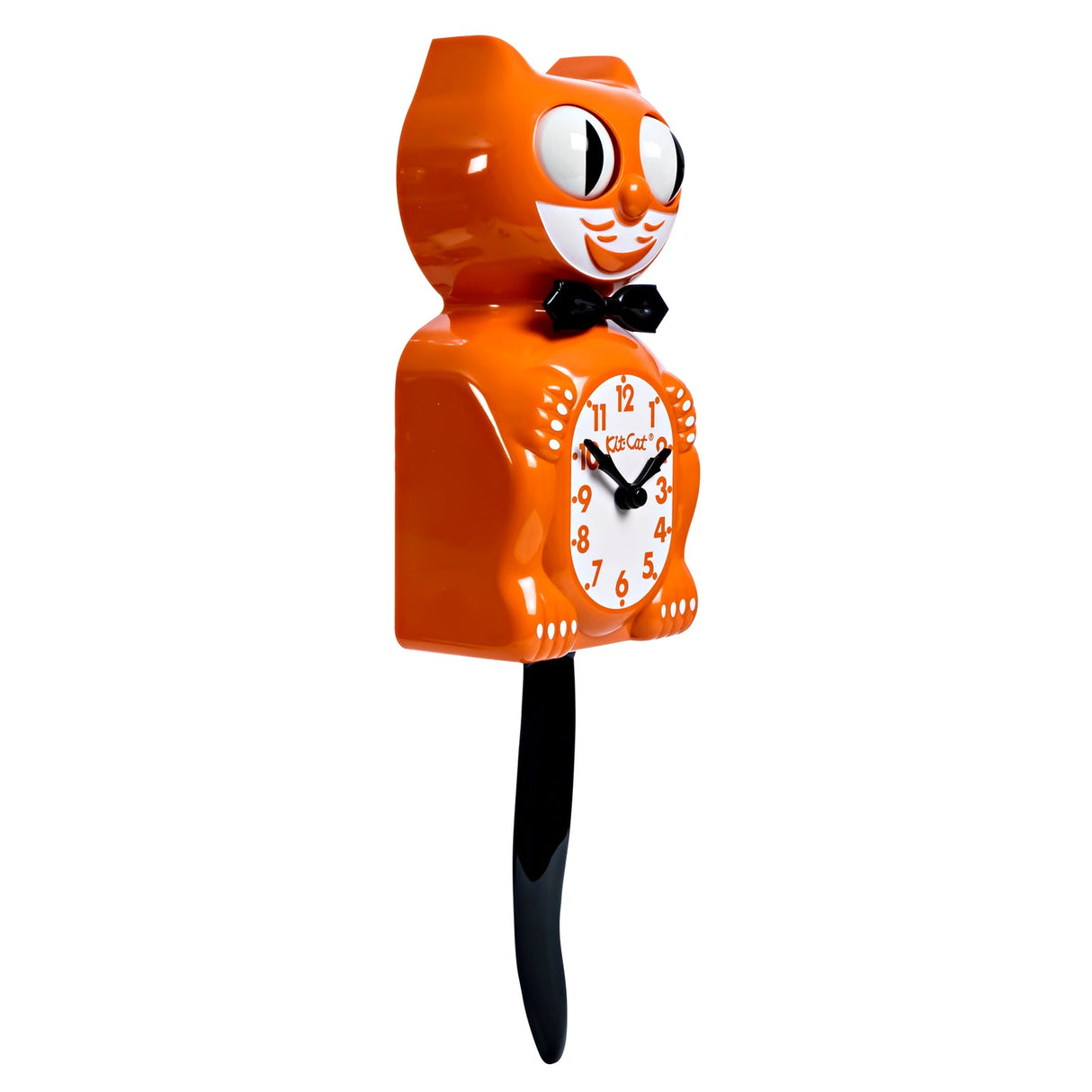 Kit-Cat Clock Wanduhr „Kit Cat Clock Orange Harvest“ | Vintage Style | Kit-Cat Clock