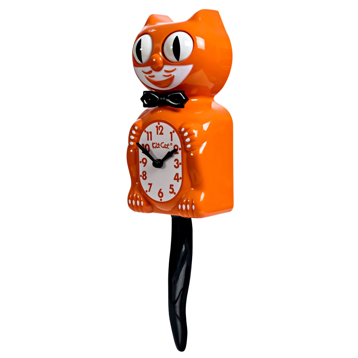 Kit-Cat Clock Wanduhr „Kit Cat Clock Orange Harvest“ | Vintage Style | Kit-Cat Clock