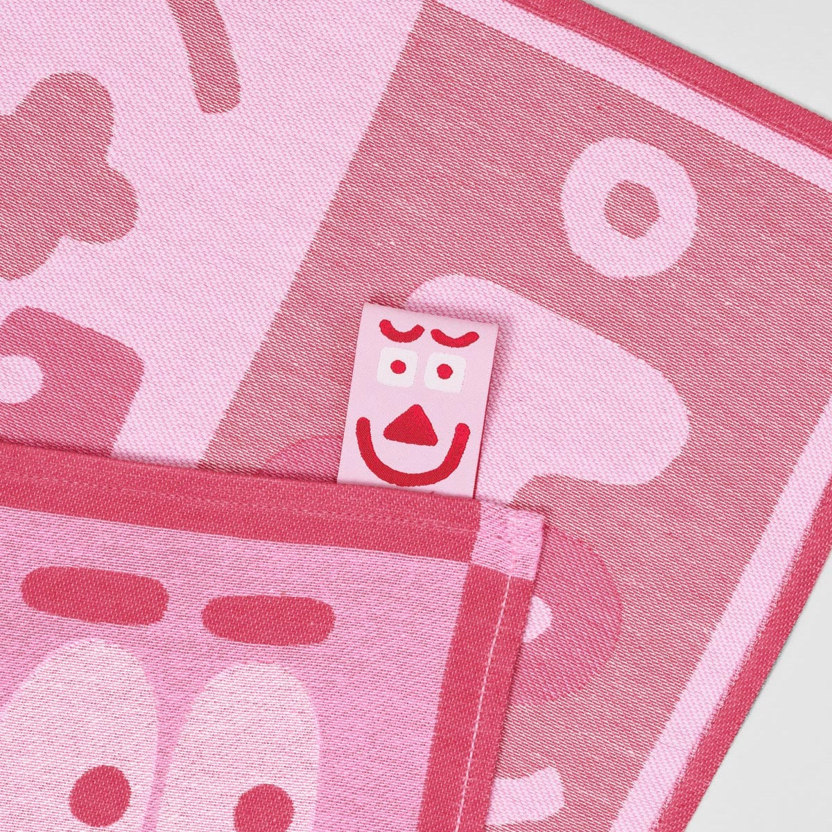 WRAP Küchentuch „Making Face Pink/Maroon“ | Farbige Küche | WRAP