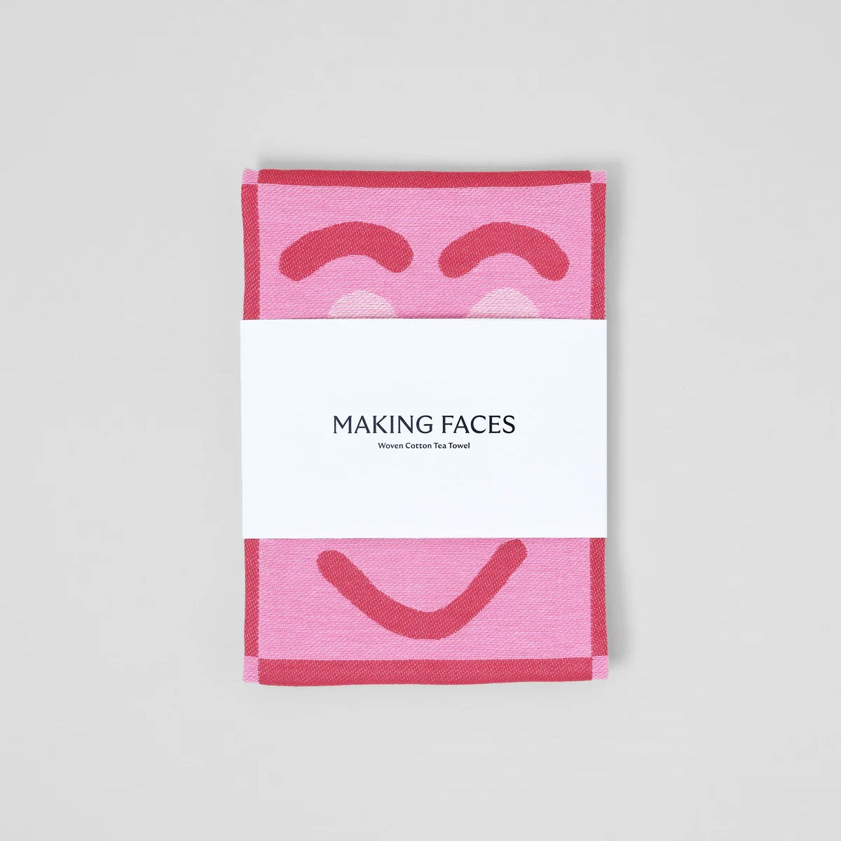 WRAP Küchentuch „Making Face Pink/Maroon“ | Farbige Küche | WRAP