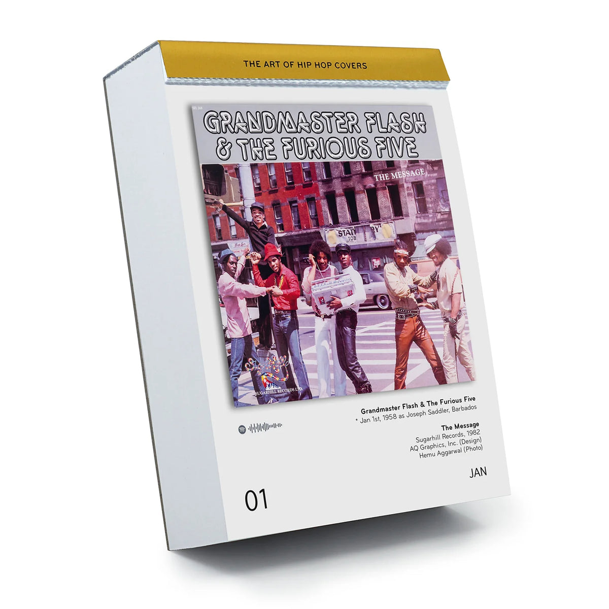 Seltmann Publishers Abreißkalender “The Art of Hip Hop Covers Vol. 1” | Seltmann Publishers
