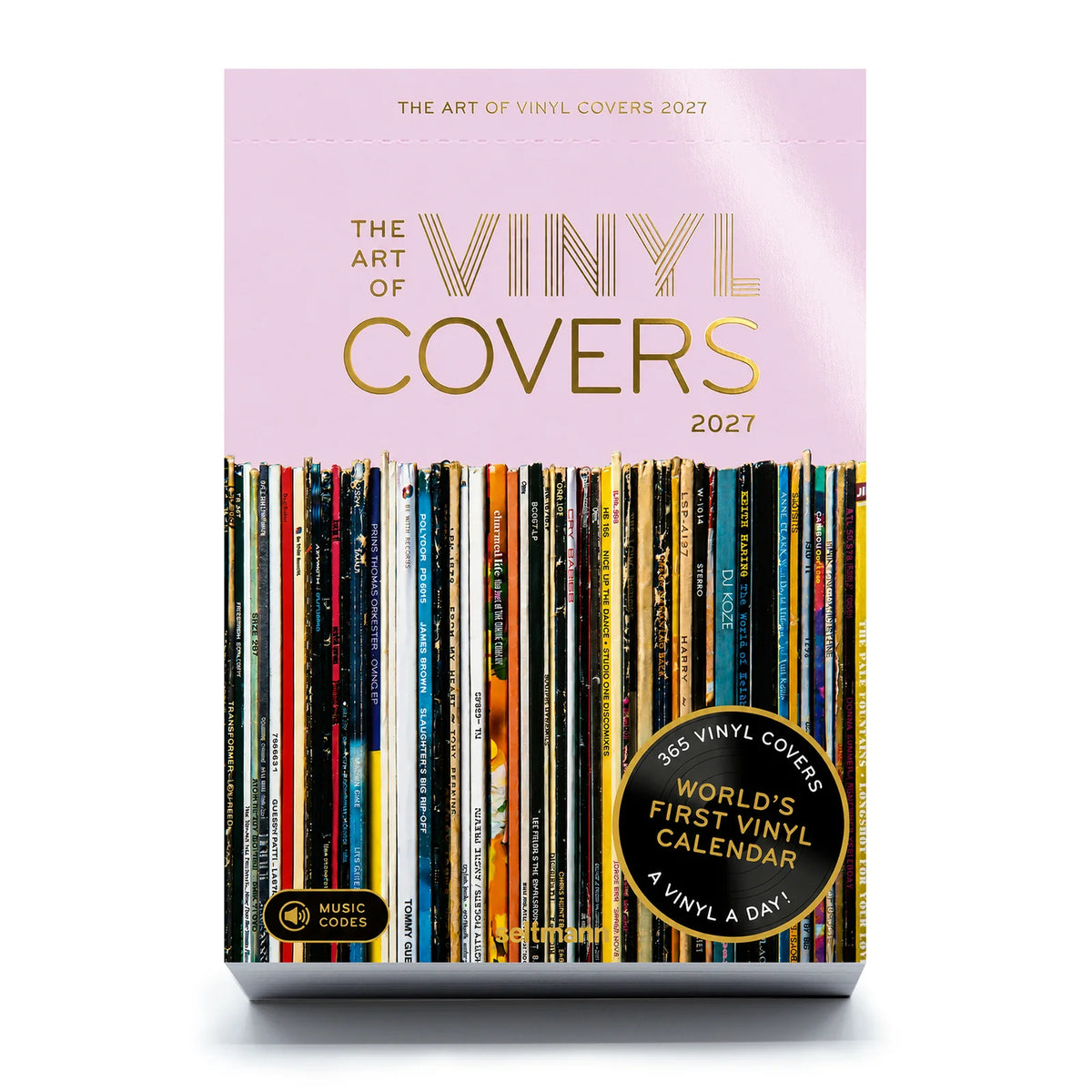 Seltmann Publishers Abreißkalender “The Art of Vinyl Covers” 2027 | Seltmann Publishers
