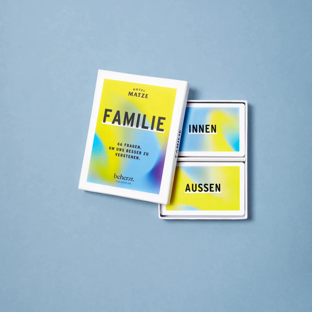 beherzt Kartenset “Familie” | Gespräche, die verbinden | beherzt