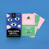 MINUS Kartenspiel Minus "Was wäre wenn…" | Witzig, Unterhaltsam, Für Freunde
