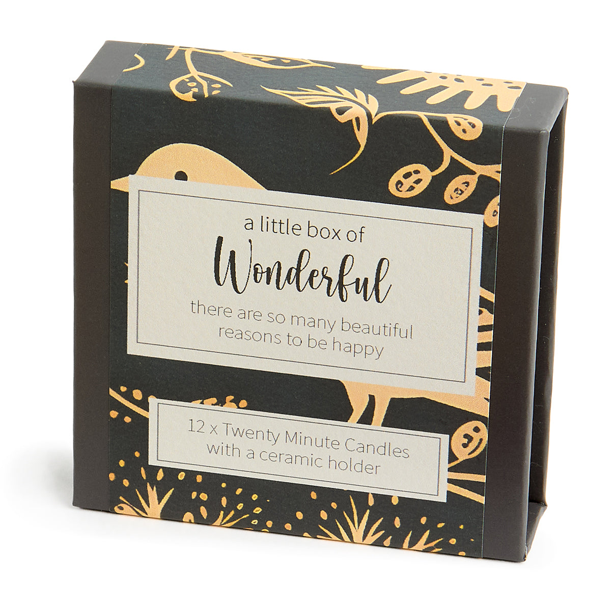 Cotton & Grey Kerzen “Twenty Minute Candles Wonderful” | 12 Ritualkerzen mit Halter | Cotton & Grey