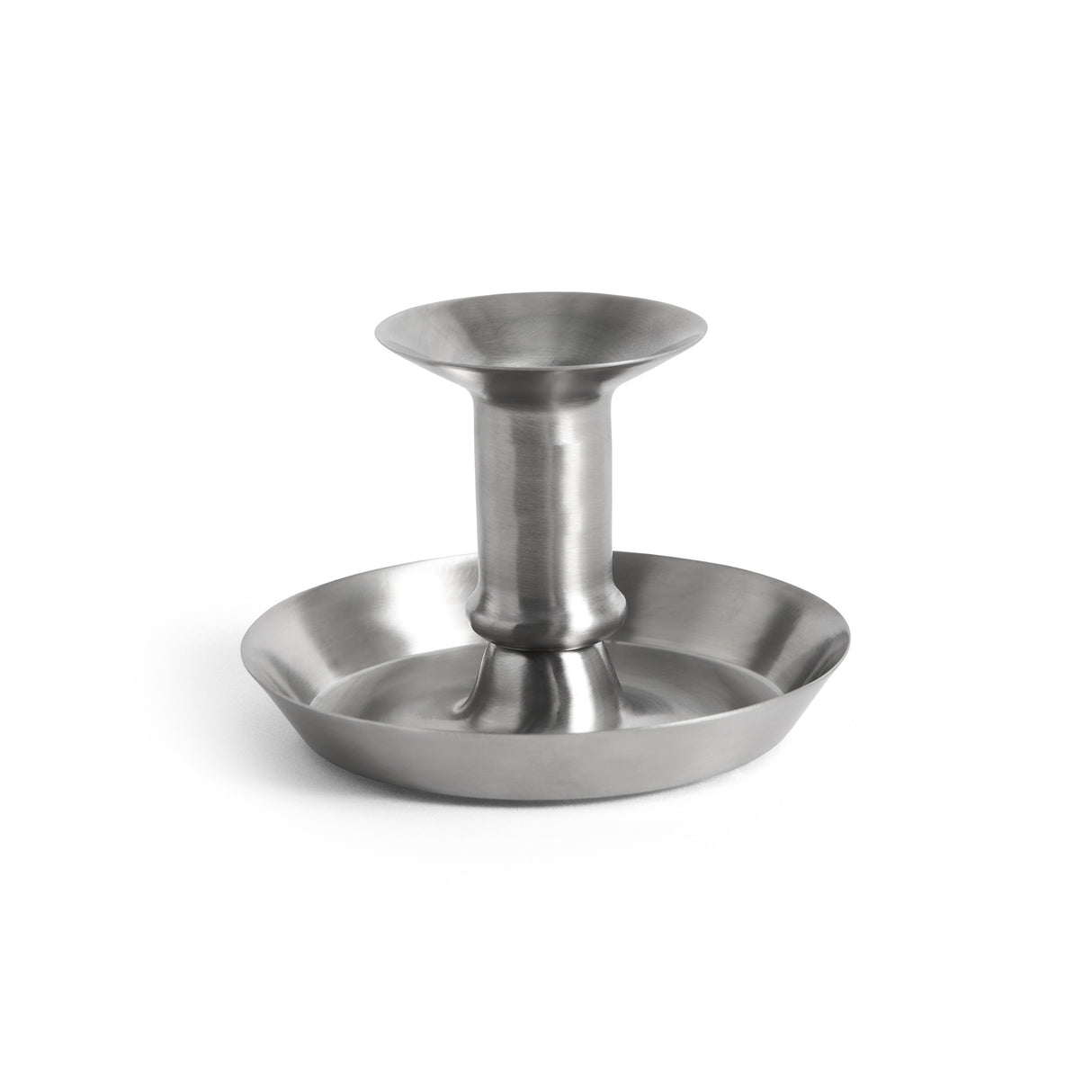 HAY Kerzenhalter „Flare Steel Candleholder Small“ | Minimalistisch | HAY