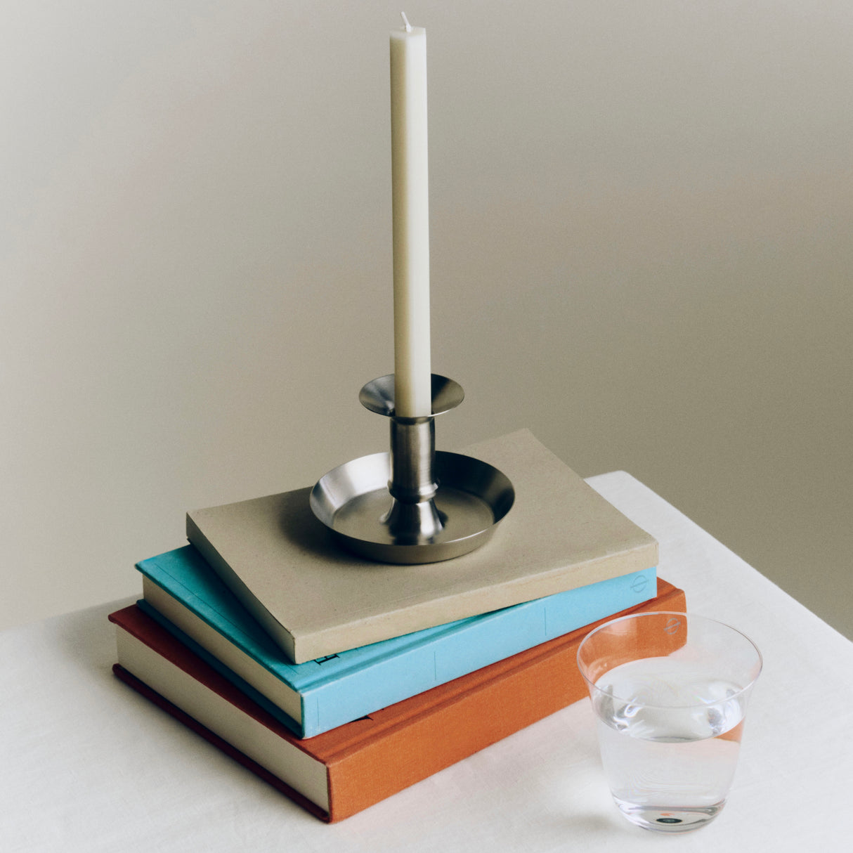 HAY Kerzenhalter „Flare Steel Candleholder Small“ | Minimalistisch | HAY