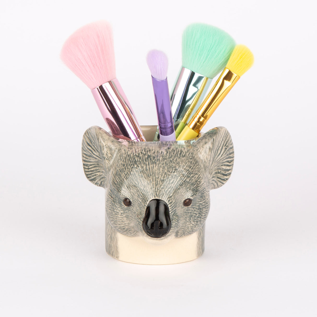 Quail Ceramics Übertopf „Flower Pot Mini Koala“ | Koala als Übertopf | Quail Ceramics