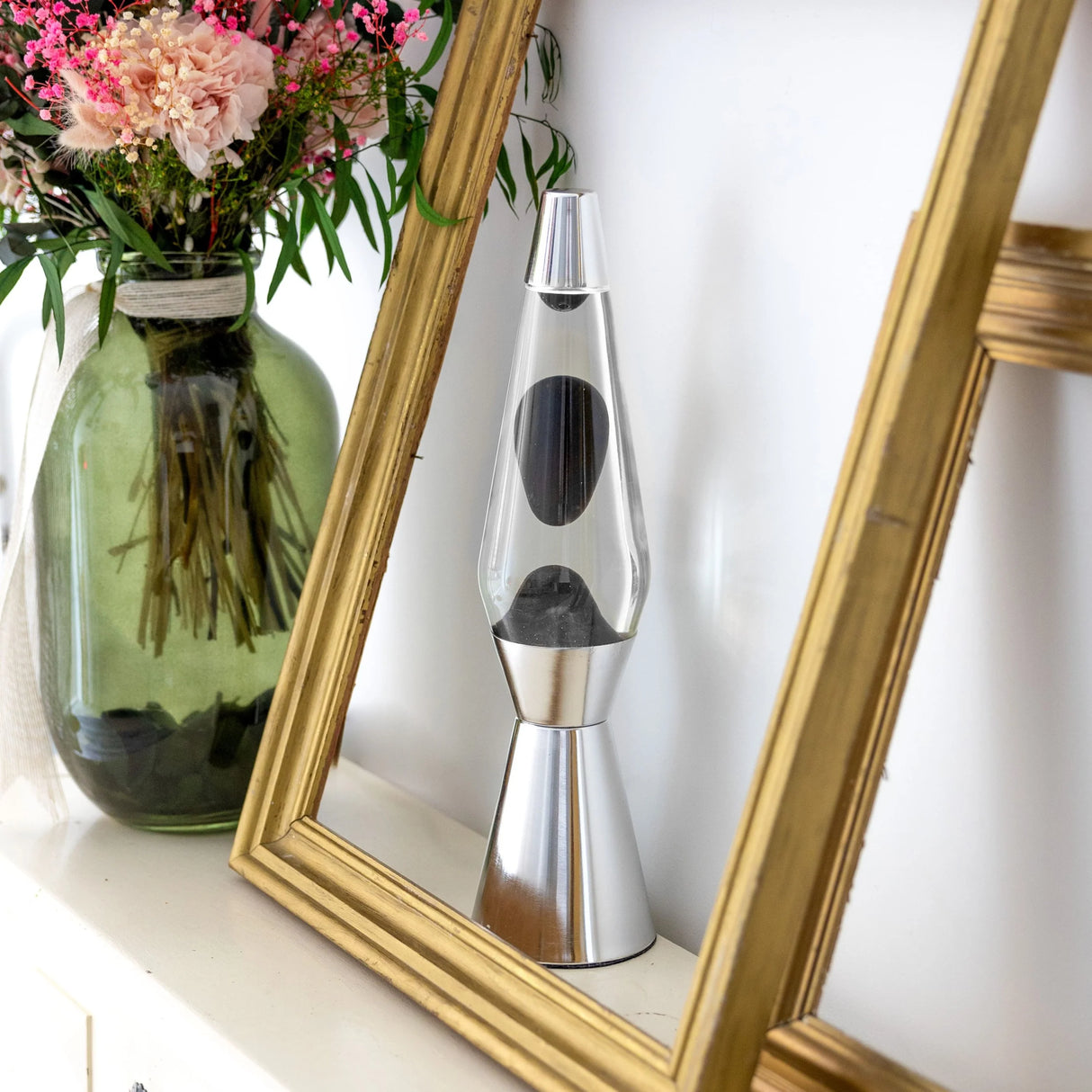 Fisura Lava Lampe „Bullet Black“ | Markant in Schwarz | Fisura
