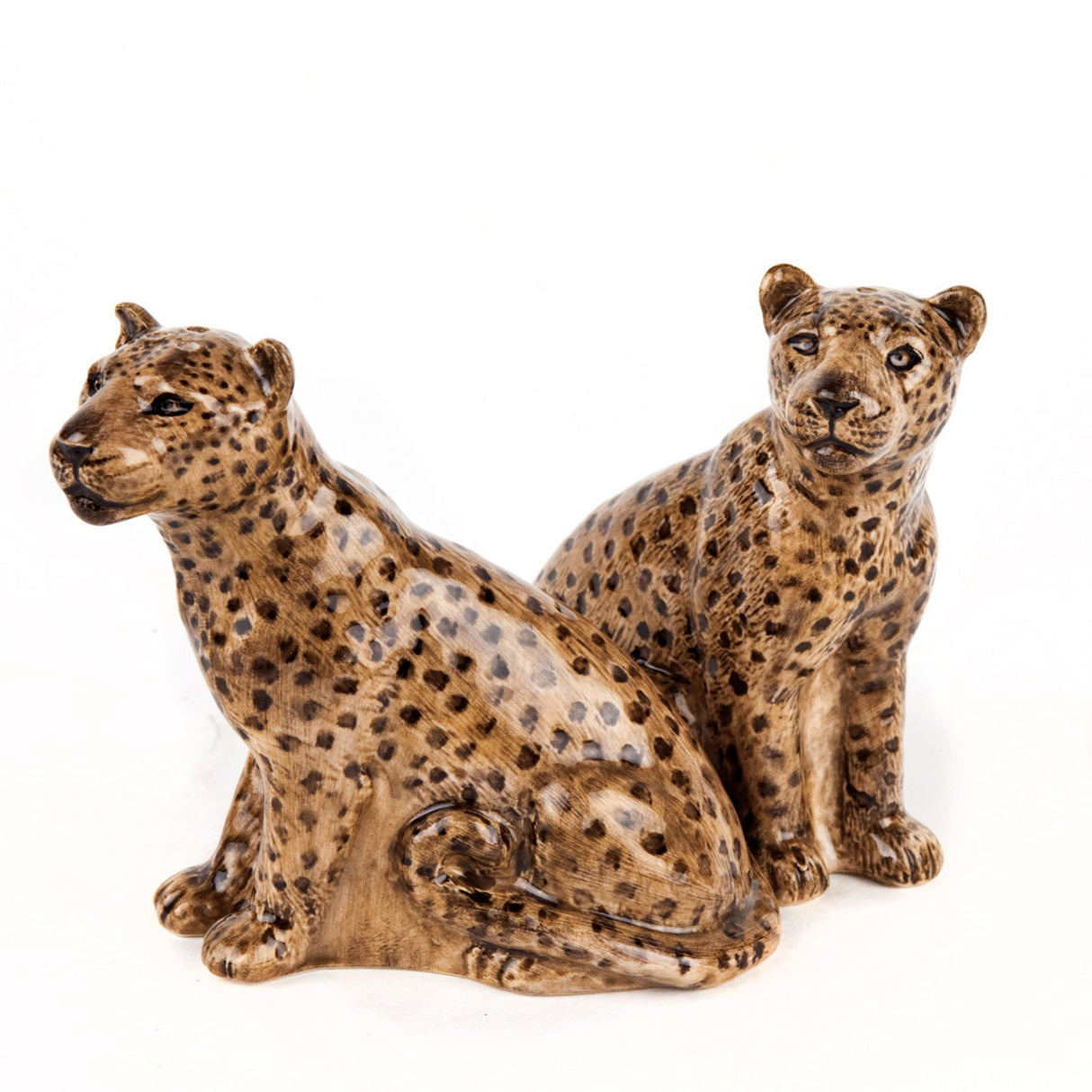 Quail Ceramics Salz- & Pfefferstreuer Quail “Leopard” | Keramikset im Leoparden-Look