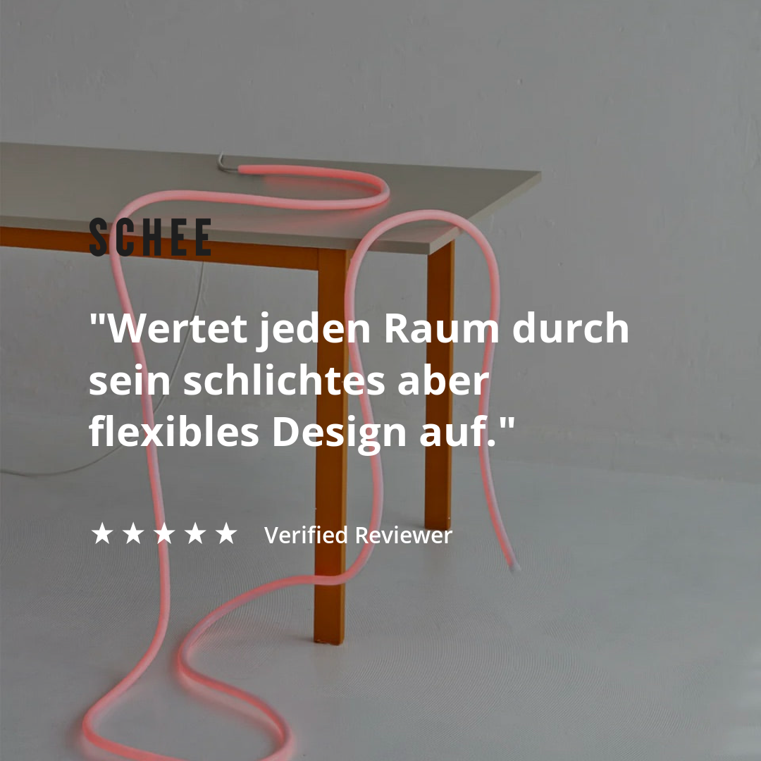 Studio About Lichtschlauch Flex Lamp Warm Red | Studio About | 5m Länge