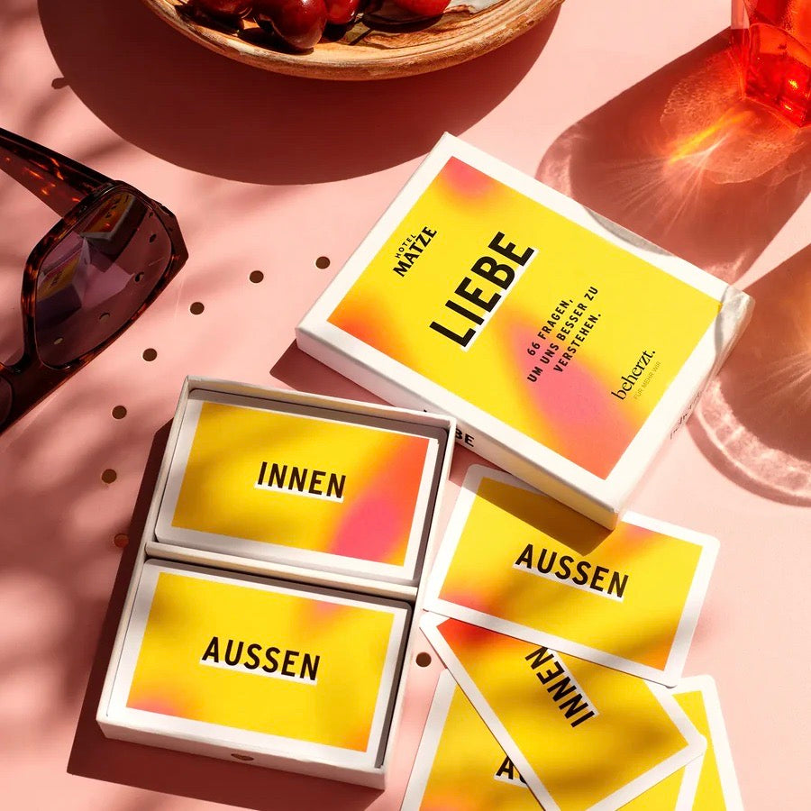 beherzt Kartenset "Liebe" | 66 Fragen für einen Beziehungs-Deepdive