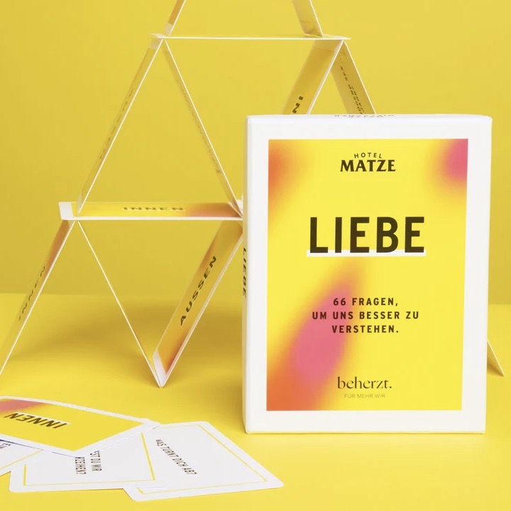 beherzt Kartenset "Liebe" | 66 Fragen für einen Beziehungs-Deepdive