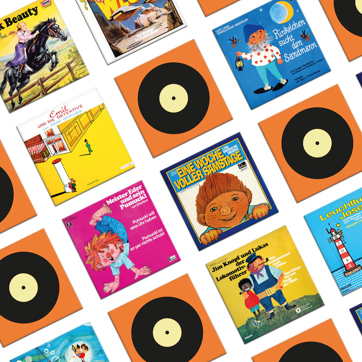 Seltmann Publishers Memo-Spiel „Kinderplatten“ | Nostalgisches Memo-Spiel | Seltmann Publisher