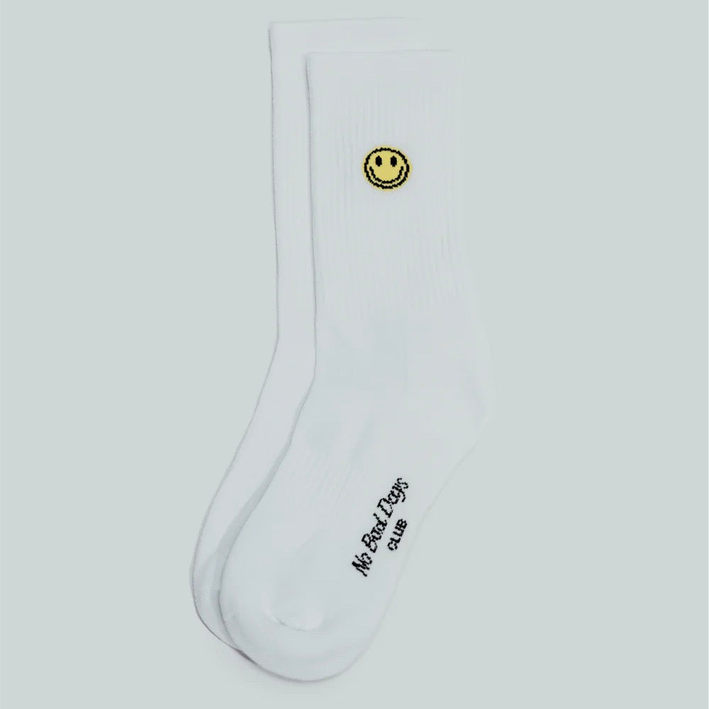 NO BAD DAYS CLUB Socken "Smiley Yellow" No Bad Days Club | aus Baumwolle in Portugal hergestellt