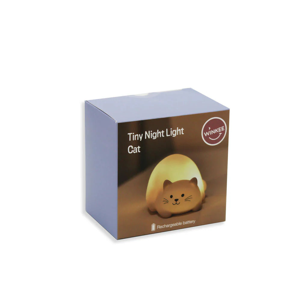WINKEE Nachtlicht “Tiny Katze” | Sanftes Licht mit Schnurrfaktor | WINKEE