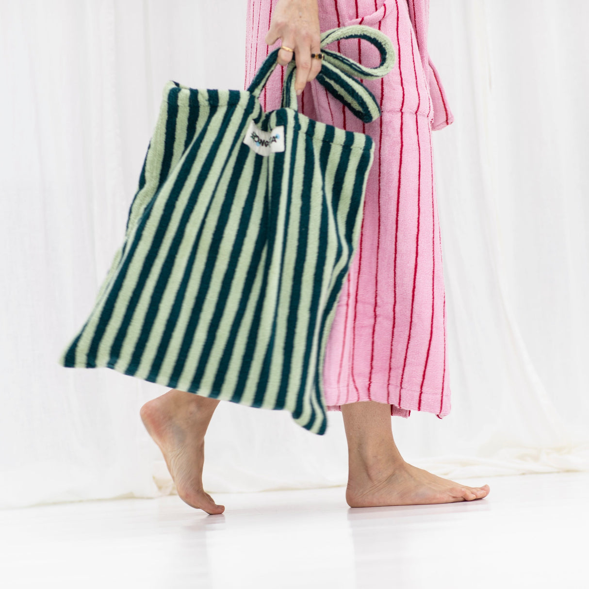 BONGUSTA Tasche "Naram Totebag Seafoam & Deep Teal" | BONGUSTA