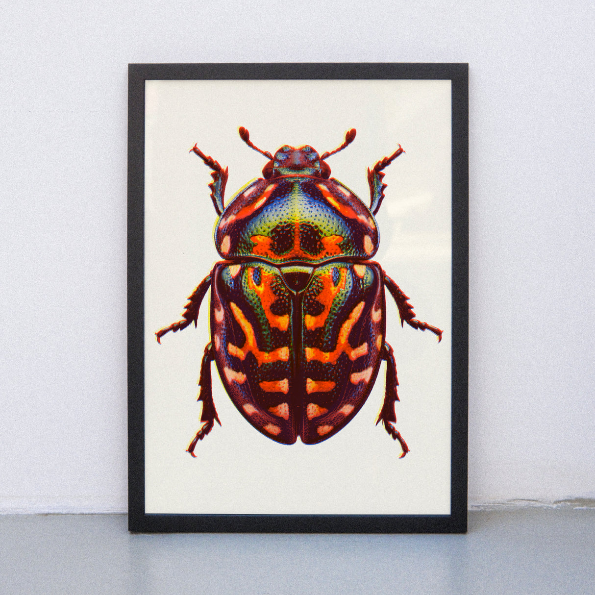 Neon Bug (DIN A3) | Edition SCHEE | Risographie