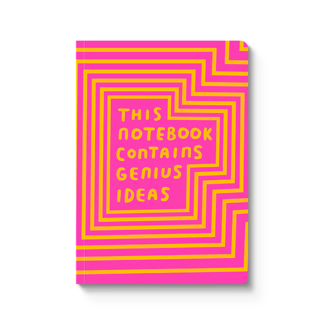 Ohh Deer Notizbuch Ohh Deer "This Notebook Contains Genius Ideas" | aus U.K.