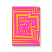 Ohh Deer Notizbuch Ohh Deer "This Notebook Contains Genius Ideas" | aus U.K.
