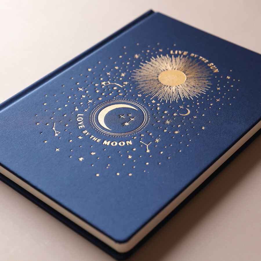 Designworks Ink Notizbuch „Live by the Sun“ | Inspirierendes Statement | DesignWorks