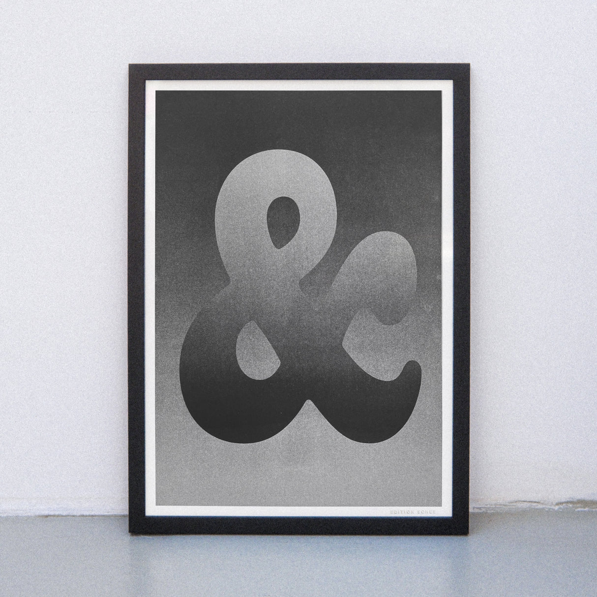 Edition SCHEE Ampersand (DIN A3) | Edition SCHEE | Risographie
