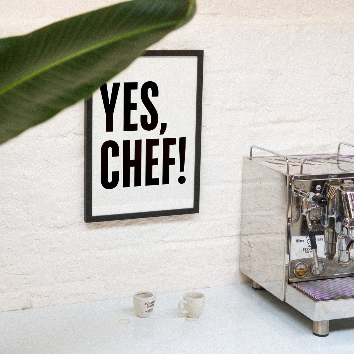 Edition SCHEE Yes, Chef! (DIN A3) | Edition SCHEE | Siebdruck