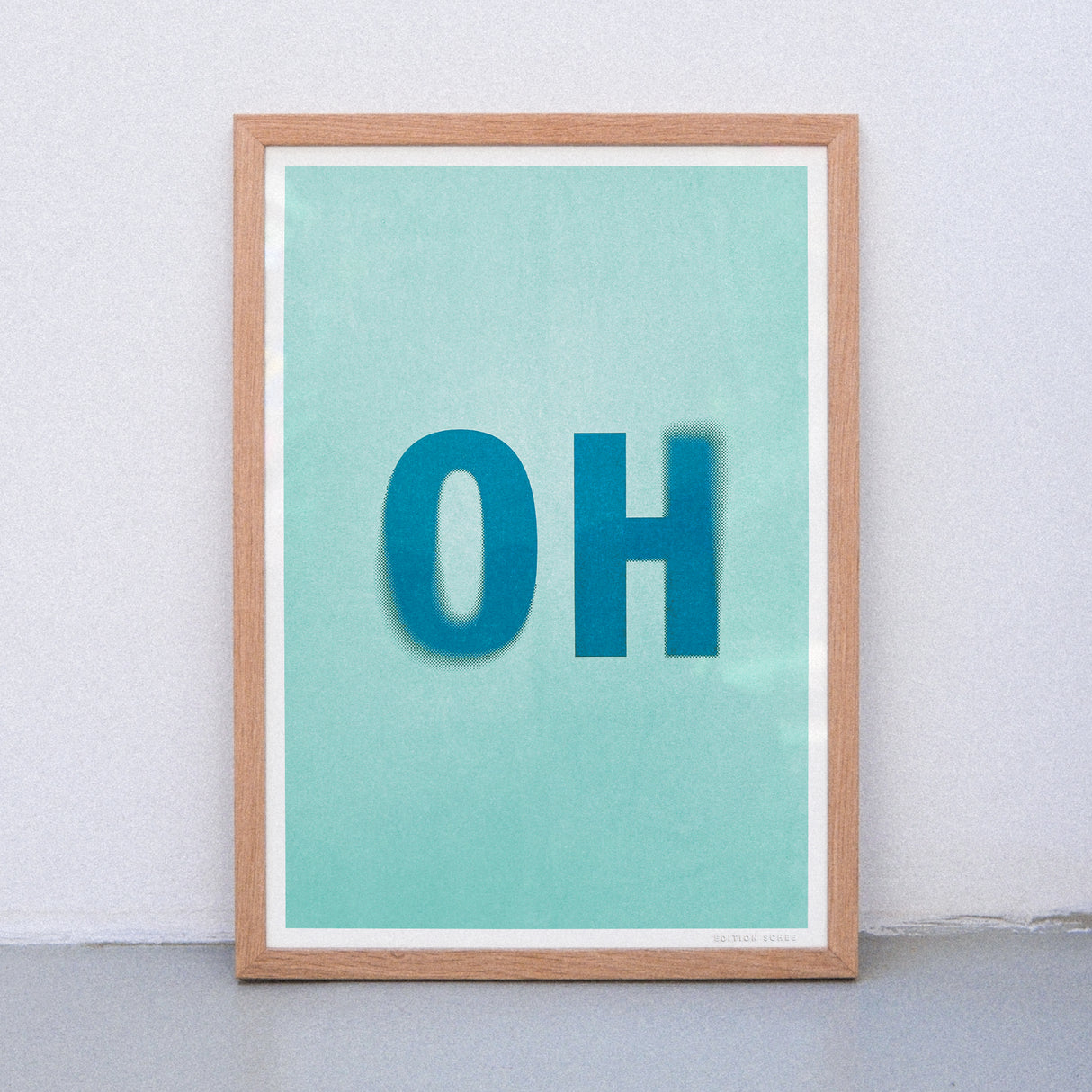 Edition SCHEE OH (DIN A3) | Edition SCHEE | Risographie