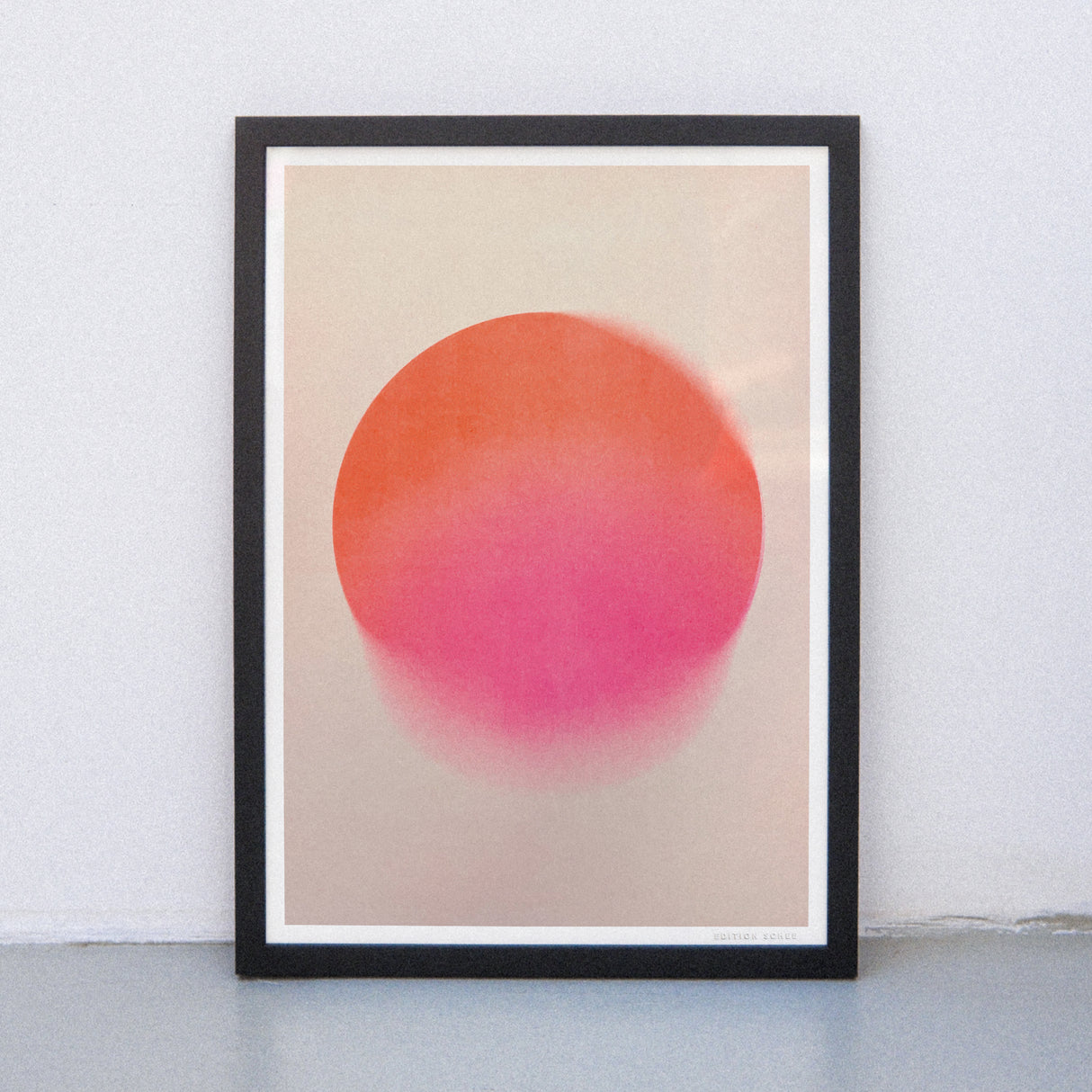 Edition SCHEE Melting Sun (DIN A3) | Edition SCHEE | Risographie