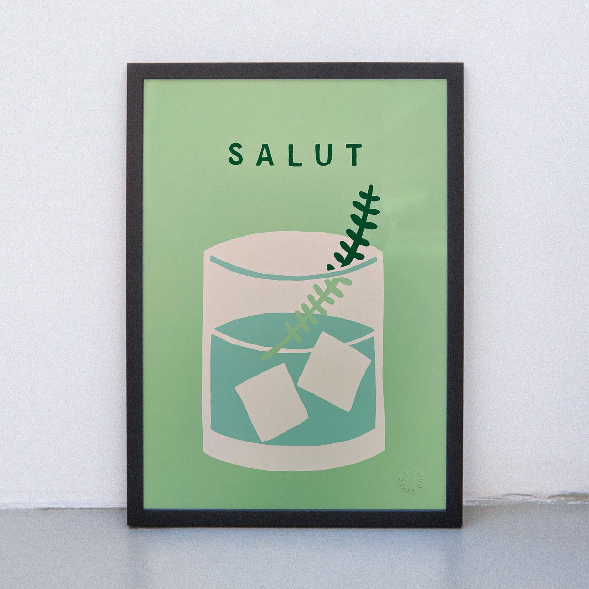 Edition SCHEE Salut (DIN A3) | Edition SCHEE | Siebdruck