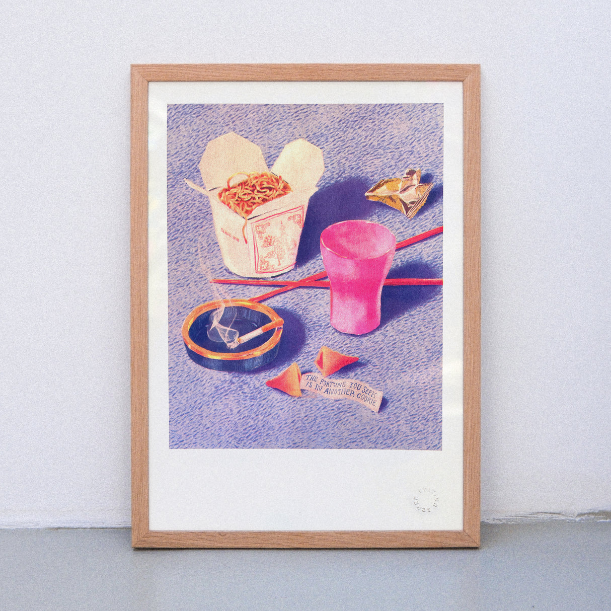 Edition SCHEE Fortune Cookie (Din A3) | Edition SCHEE | Risographie