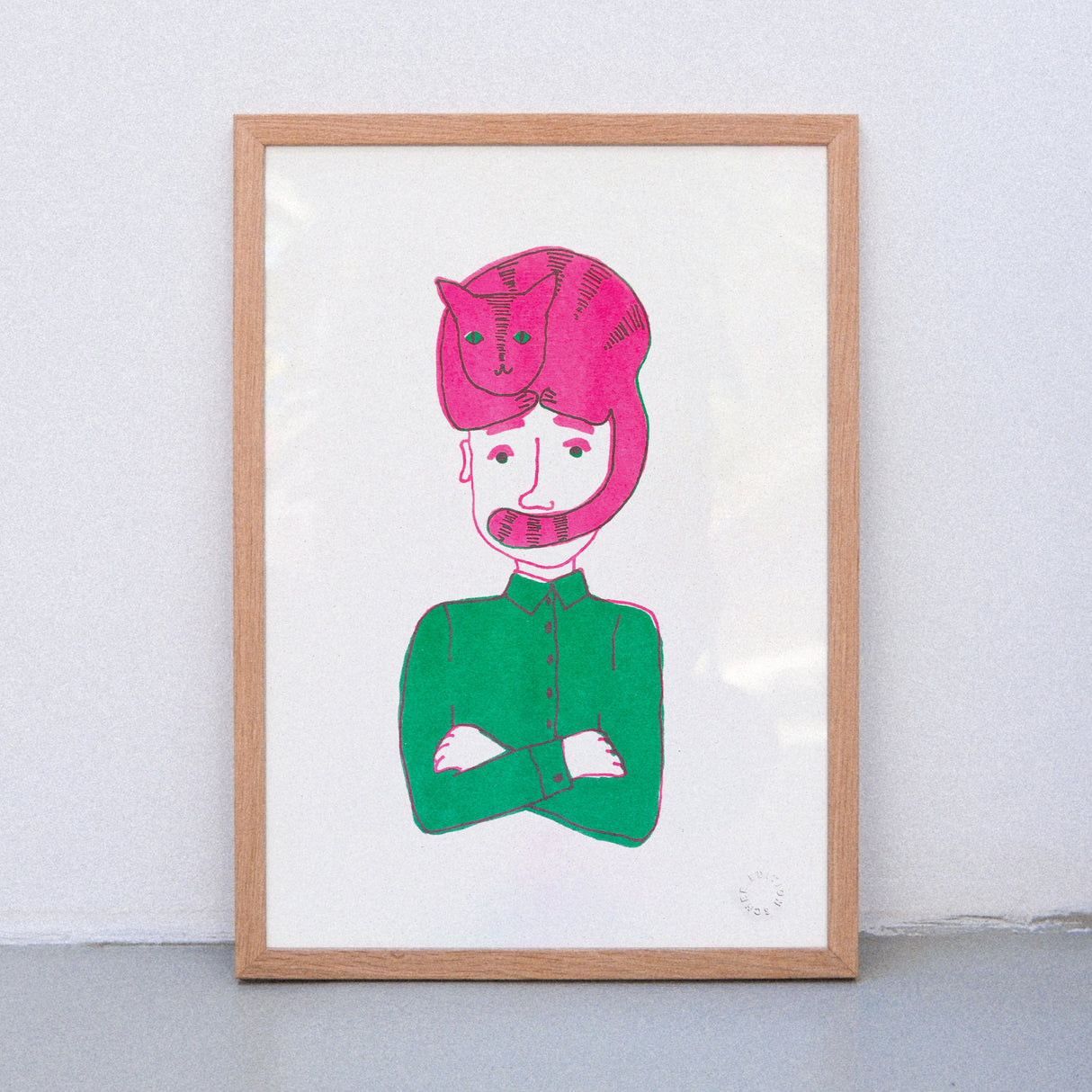 Edition SCHEE Catman (Din A3) | Edition SCHEE | Risographie