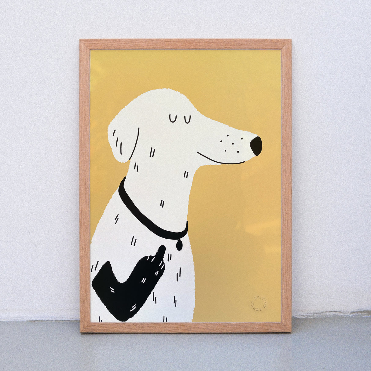Edition SCHEE Woof You! (Din A3) | Edition SCHEE | Siebdruck