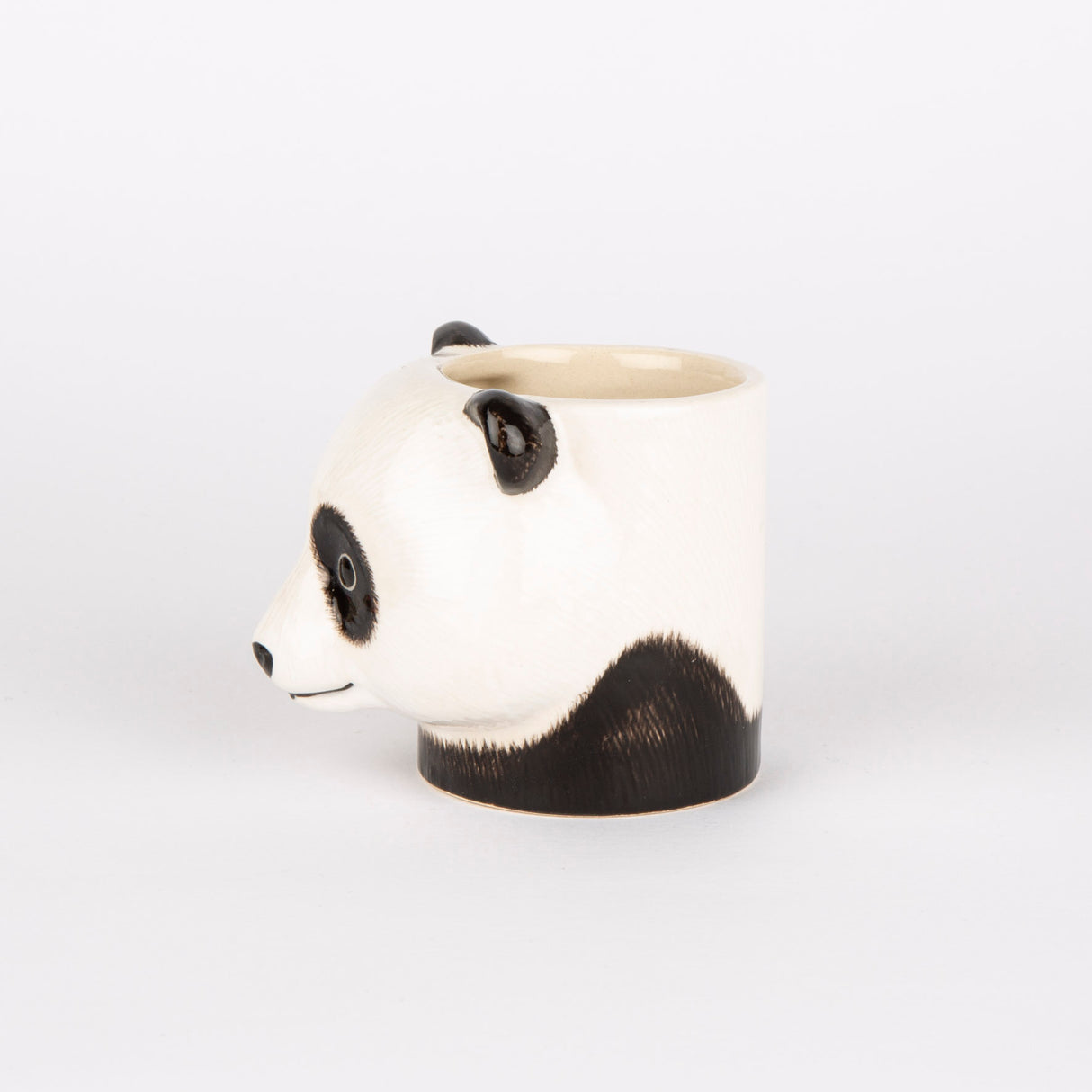 Quail Ceramics Übertopf „Flower Pot Mini Panda“ | Panda-Figur | Quail Ceramics