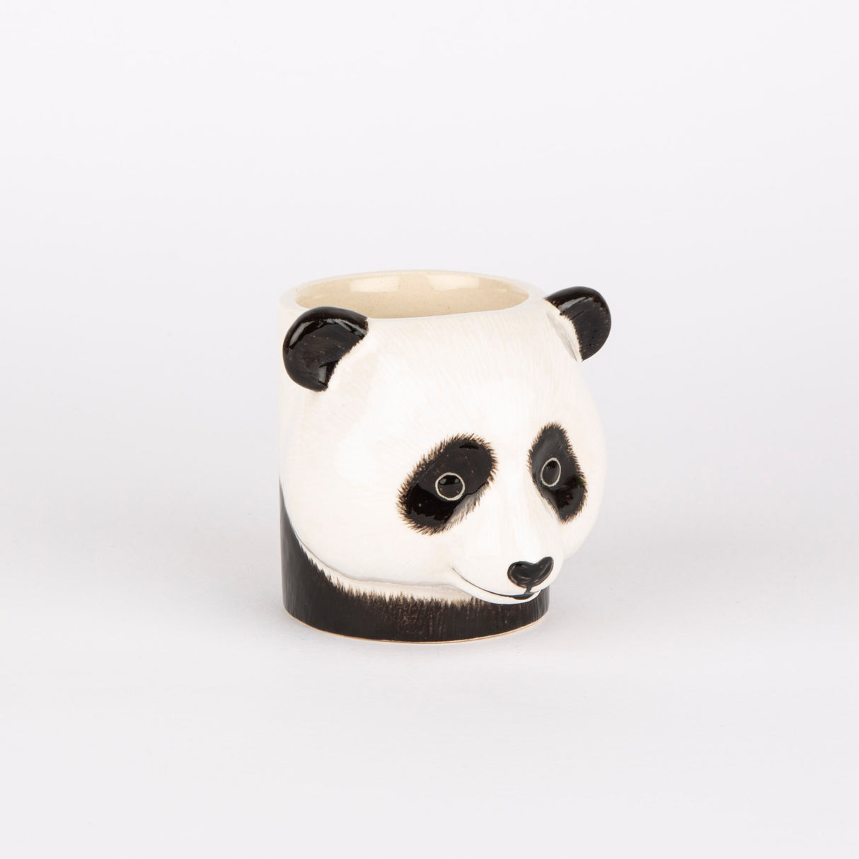Quail Ceramics Übertopf „Flower Pot Mini Panda“ | Panda-Figur | Quail Ceramics