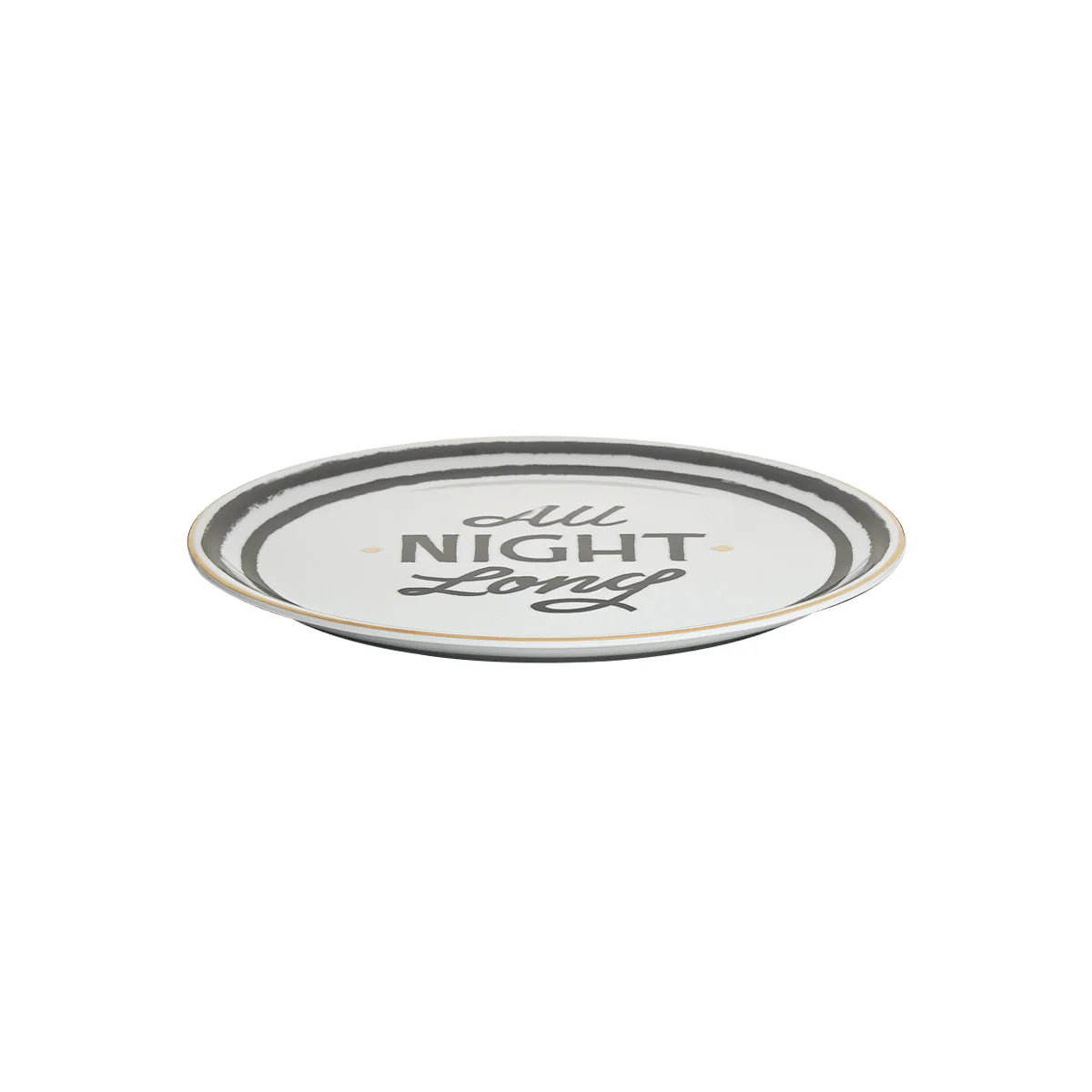 Bitossi Home Pizzateller “All Night Long” 32 cm | Party Vibes | Bitossi Home