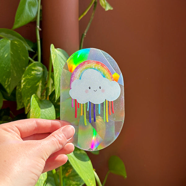 Botanopia Rainbow-Sticker Botanopia „Rainbow Drizzle“ | Regenbogen für dein Fenster
