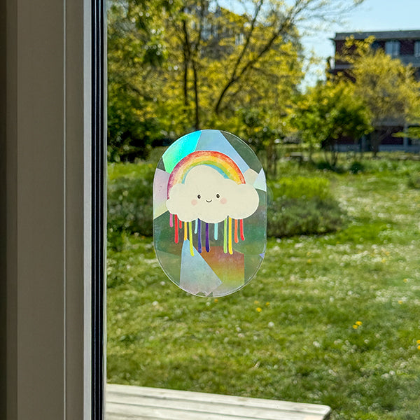 Botanopia Rainbow-Sticker Botanopia „Rainbow Drizzle“ | Regenbogen für dein Fenster