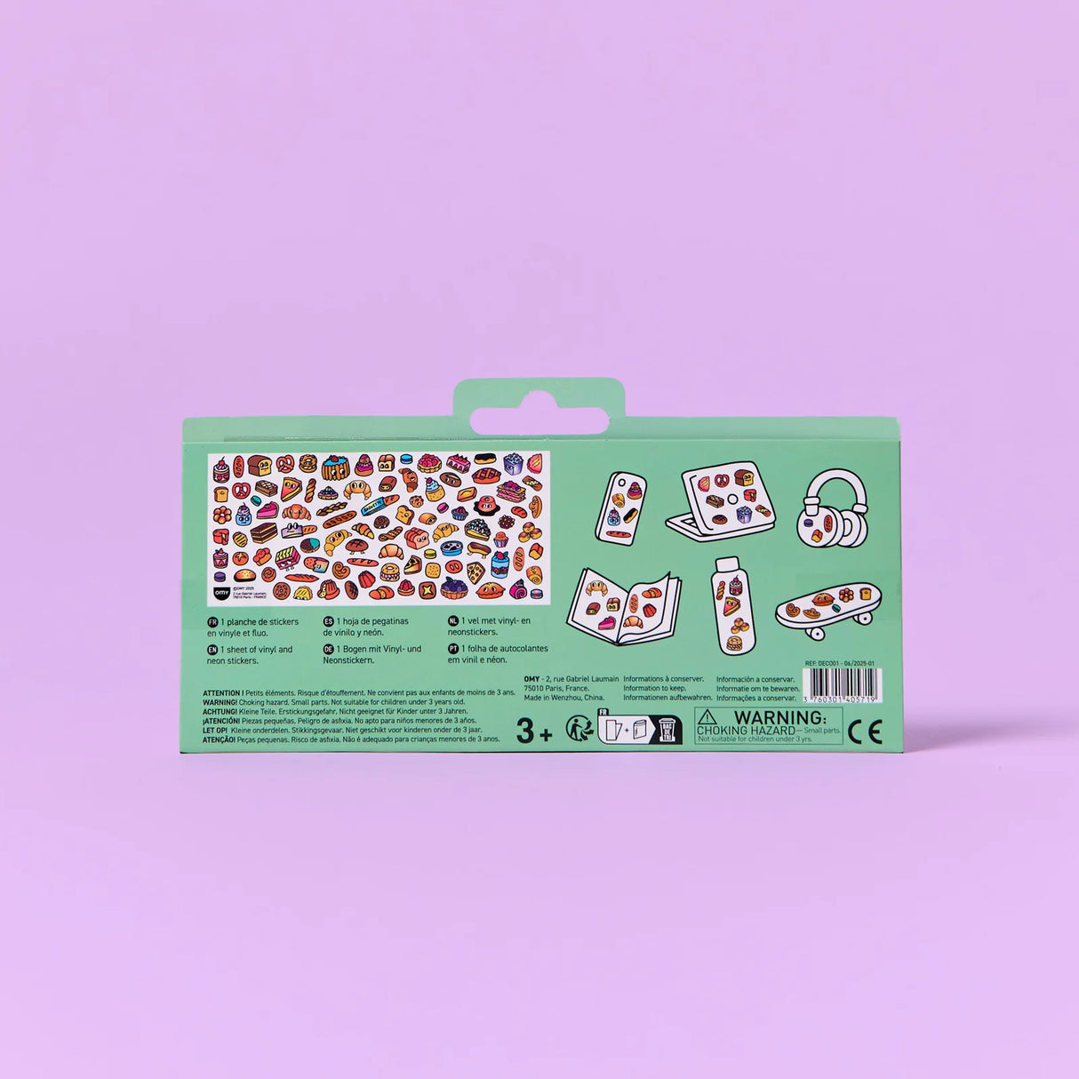 OMY Sticker „Boutique French Bakery“ | detailreich & französisch | OMY